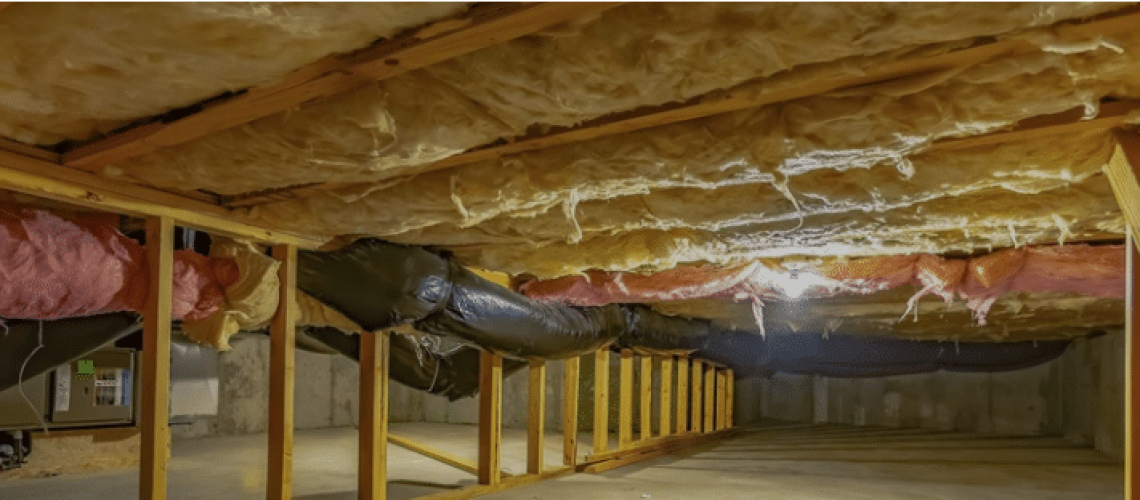 crawlspace protected from mold